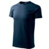 Pánské tričko bez potisku - barva námořní modrá