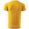 Pánské tričko bez potisku - barva žlutá