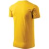 Pánské tričko bez potisku - barva žlutá