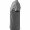Pánské tričko bez potisku - barva tmavě šedý melír