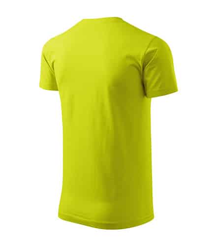 Pánské tričko bez potisku - barva limetková