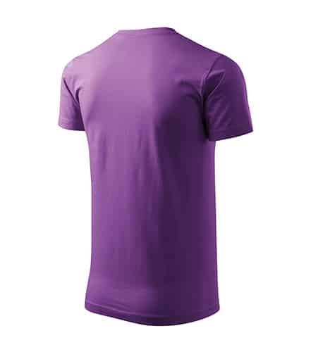 Pánské tričko bez potisku - barva fialová