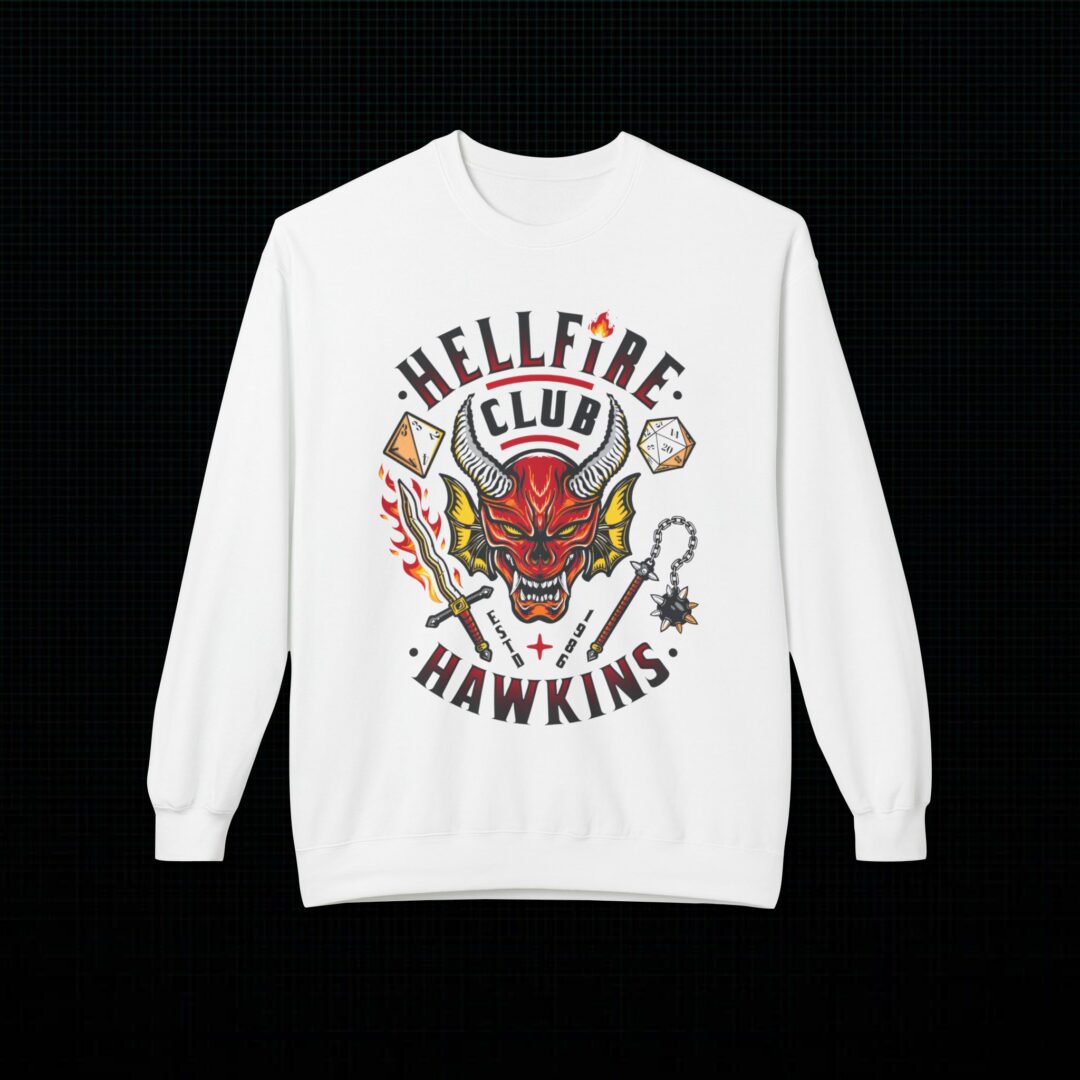 Mikina bez kapuce HellFire Club (Stranger Things)