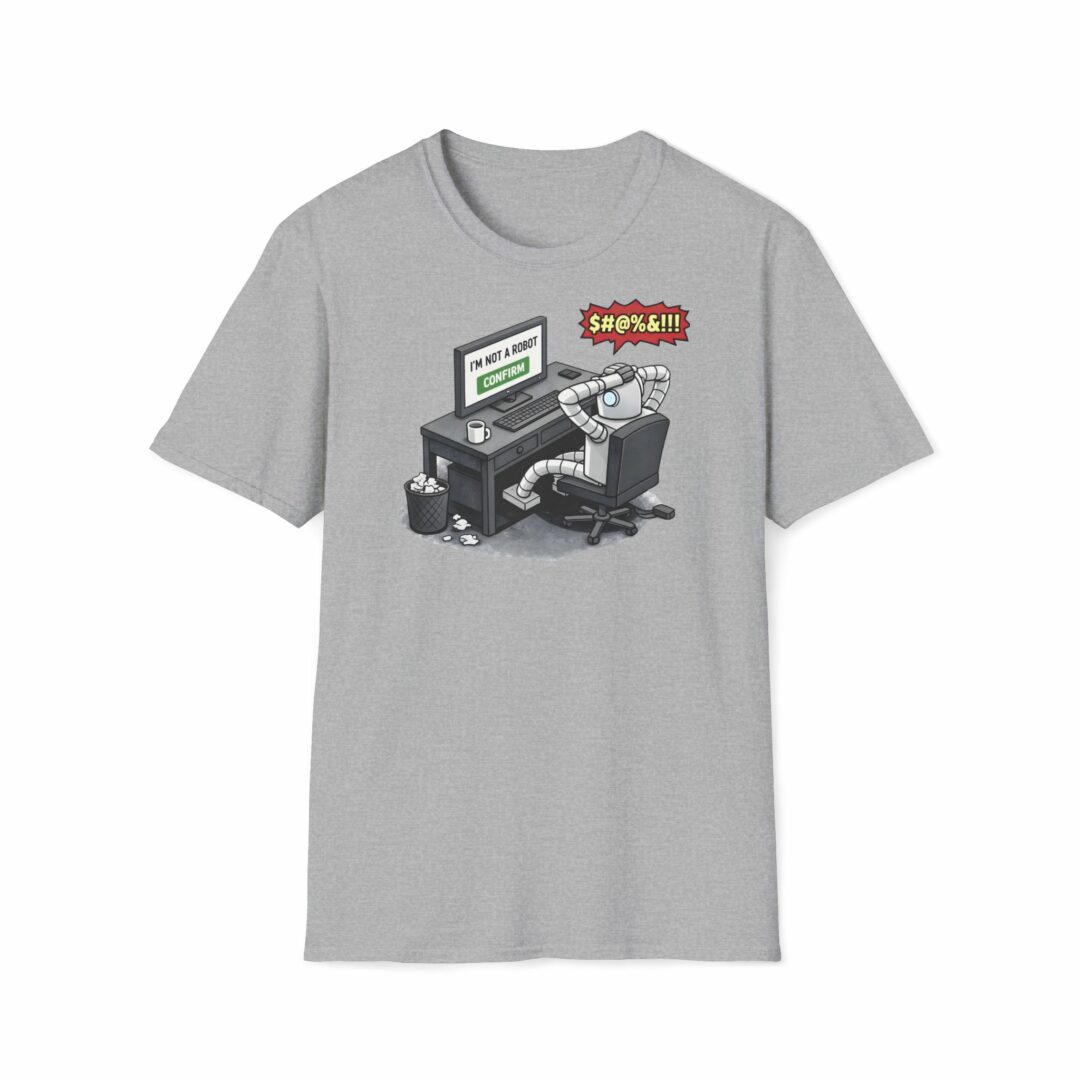 Tričko I am not a robot